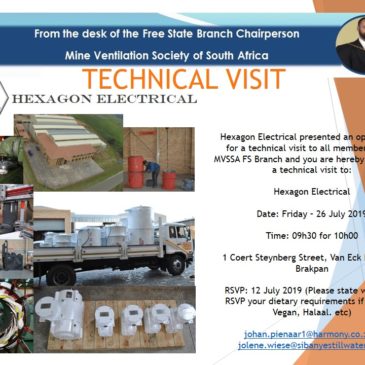MVSSA FS Branch Technical Visit Invite
