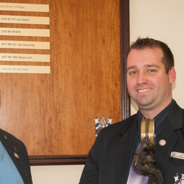 MVSSA Branch award July 2019 – Awarded to Free State Branch